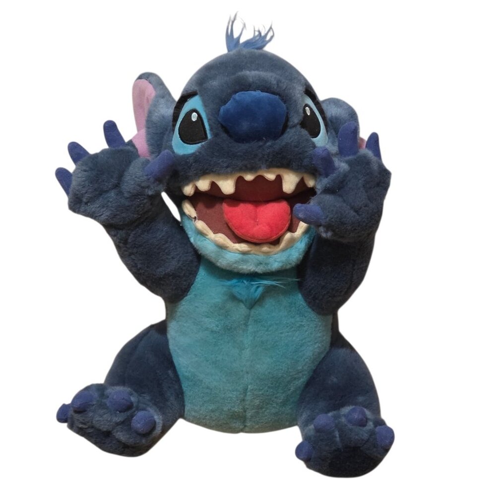 Stitch Plush Toy Disney Store Exclusive Lilo & Stitch Movie 13" x 17”